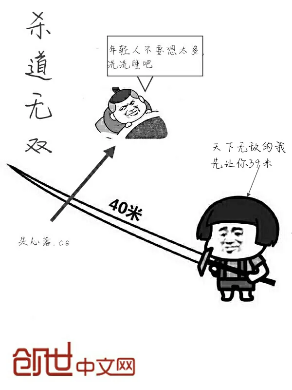 《杀道无双》小说封面