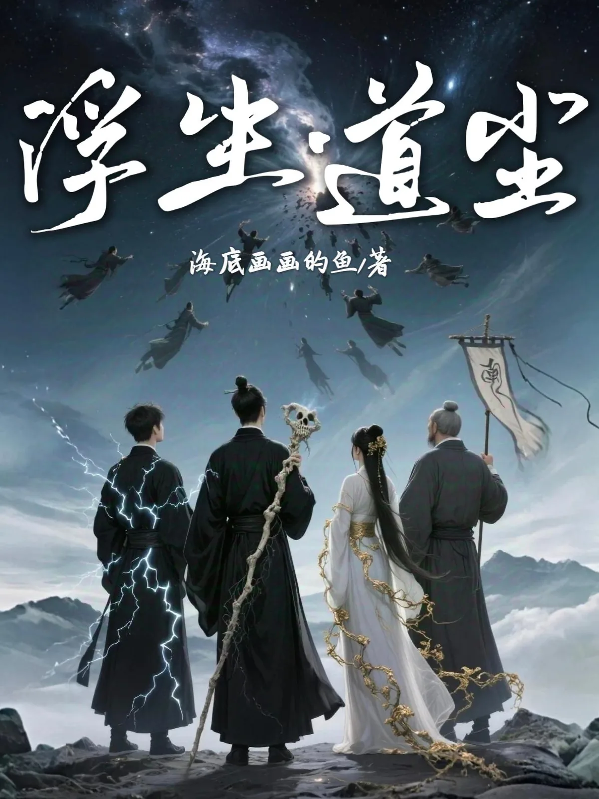 《浮生道尘》小说封面
