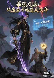 《最强反派:从废柴开始逆天》小说封面