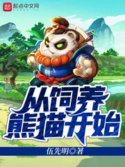 《从饲养熊猫开始》小说封面