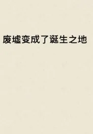 《废墟变成了诞生之地》小说封面